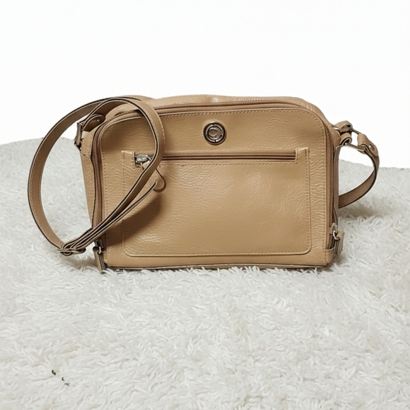 cornell Handbags - Cornell Chic Tan Crossbody Bag
